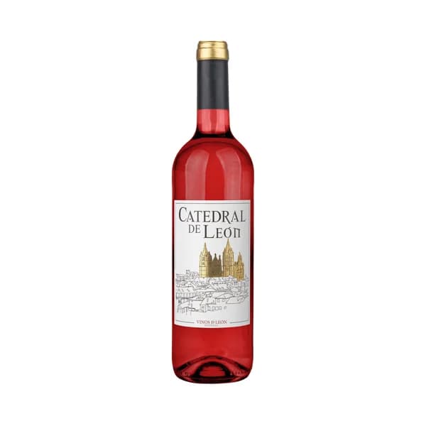 CATEDRAL DE LEÓN  Vino rosado de mesa sin denominación de origen botella de 75 cl. - 1 ud - Imagen del producto en Findit