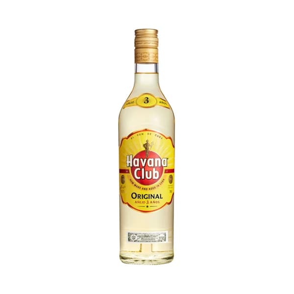 HAVANA CLUB Original Ron añejo 3 años, elaborado en Cuba botella 70 cl. - 0.7 l - Imagen del producto en Findit