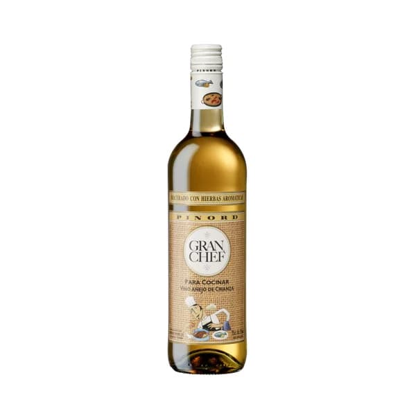 GRAN CHEF Vino blanco añejo de crianza, especial para cocinar GRAN CHEF botella de 75 cl. - 0.75 l - Imagen del producto en Findit