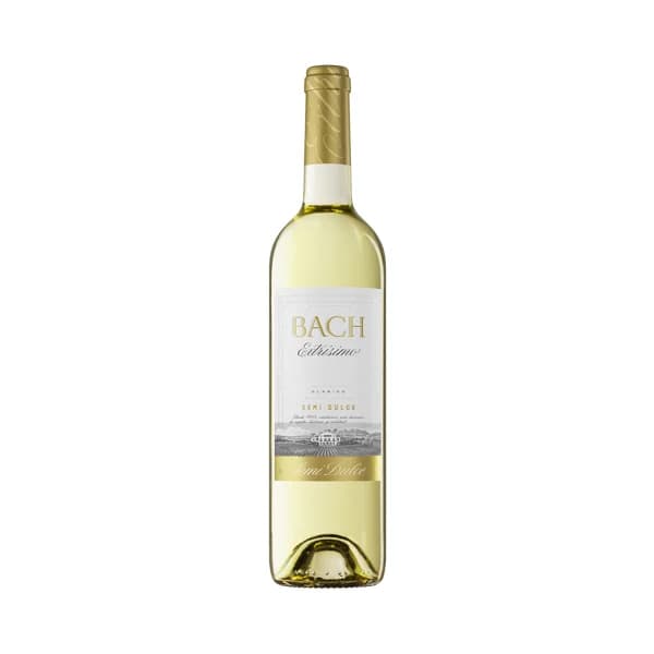 BACH Extrísimo Vino  blanco semidulce con D.O. Catalunya botella 75 cl. - 1 ud - Imagen del producto en Findit
