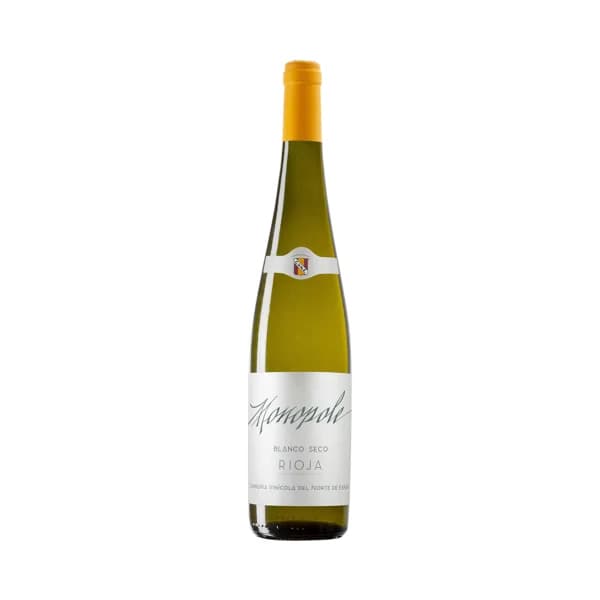 MONOPOLE  Vino blanco seco con D.O. Ca. Rioja MONOPOLE botella de 75 cl. - 1 ud - Imagen del producto en Findit