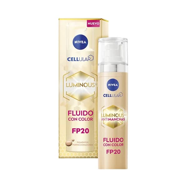 NIVEA Cellular luminous 630 Crema antimanchas con color y FPS 20 40 ml. - 1 ud - Imagen del producto en Findit