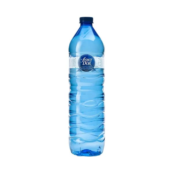 FONTDOR Agua mineral botella de 1,50 litros - 9 l - Imagen del producto en Findit