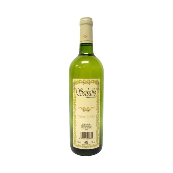 SORBALLO Vino blanco de mesa sin denominación de origen SORBALLO botella de 75 cl. - 0.75 l - Imagen del producto en Findit