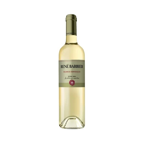 RENÉ BARBIER  Vino blanco semidulce con D.O. Catalunya RENÉ BARBIER botella 75 cl. - 1 ud - Imagen del producto en Findit
