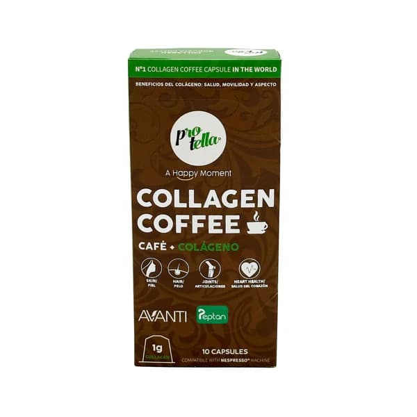PROTELLA Café cápsulas con colágeno 10 uds - 1 ud - Imagen del producto en Findit