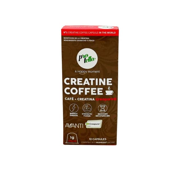 PROTELLA Café cápsulas con creatina 10 uds - 1 ud - Imagen del producto en Findit