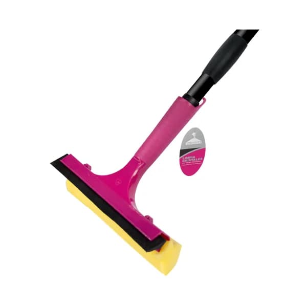 ROZENBAL Limpiacristales (rasqueta) con esponja + mango telescópico. - 1 ud - Imagen del producto en Findit