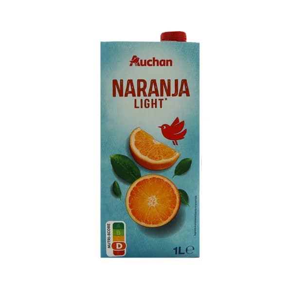 PRODUCTO ALCAMPO Zumo de naranja light en brik 1 l. - 1 l - Imagen del producto en Findit
