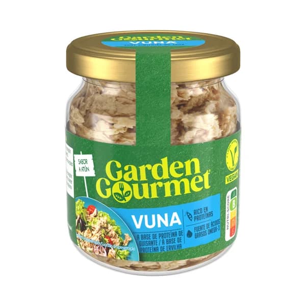 GARDEN GOURMET Preparado vegano a base de proteina de guisante con sabor a atún 175 g. - 0.18 kg - Imagen del producto en Findit