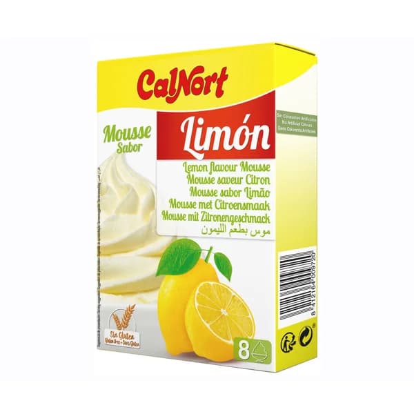 CALNORT Preparado de mousse sabor limón 2 X 65 g. - 0.13 kg - Imagen del producto en Findit