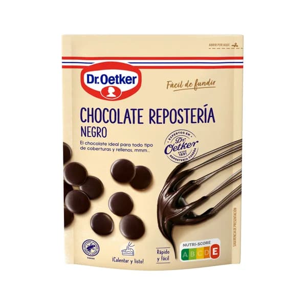DR. OETKER Perlas de chocolate negro 150 g. - 0.15 kg - Imagen del producto en Findit