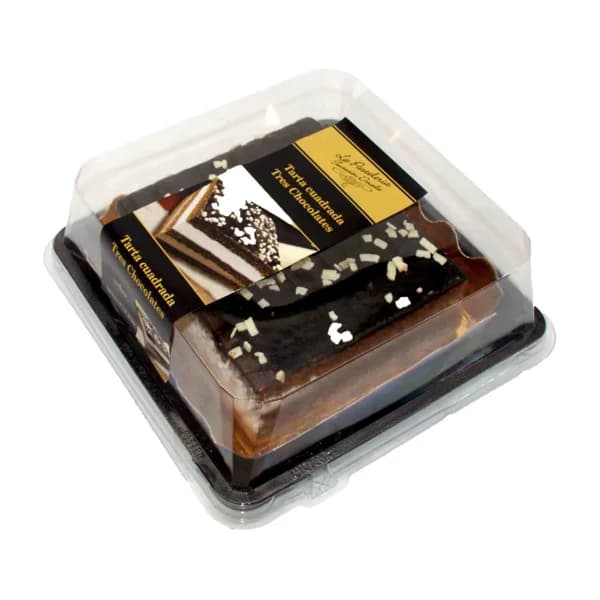 Tarta tres chocolates, 300g. - 0.3 kg - Imagen del producto en Findit