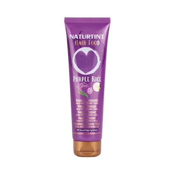 NATURTINT Mascarilla capilar hidratante con arroz violeta, para cabellos secos y deshidratados NATURTINT Hair food 150 ml. - 0.15 l - Imagen del producto en Findit