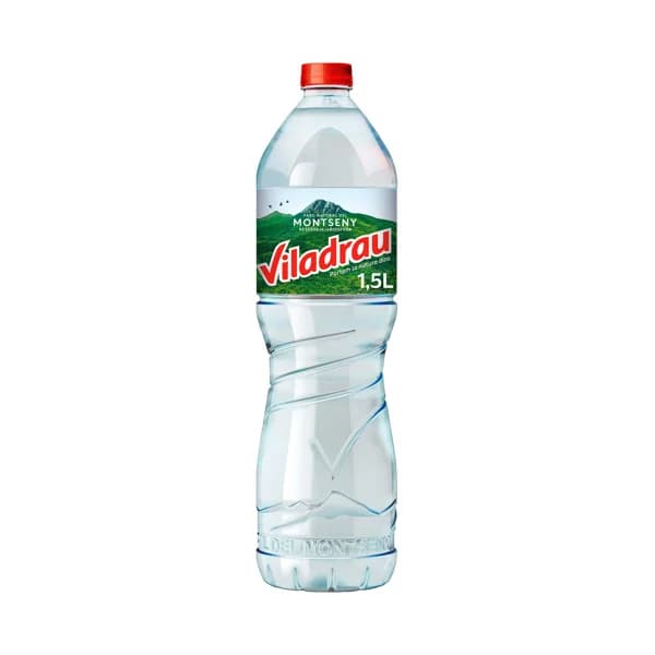 VILADRAU Agua mineral botella de 1,5 l. - 9 l - Imagen del producto en Findit