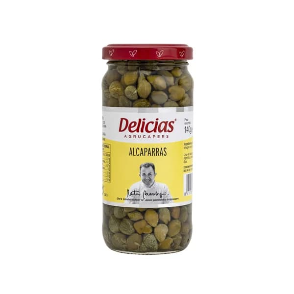 DELICIAS Alcaparras DELICIAS frasco de 140 g. - 0.14 kg - Imagen del producto en Findit