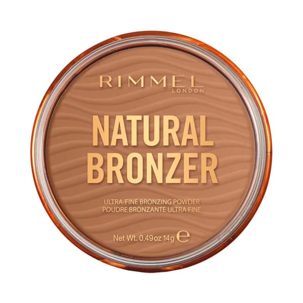 RIMMEL Natural bronzer tono 002  Maquillaje en polvo, con efecto bronceado y con acabado natural. - 1 ud - Imagen del producto en Findit
