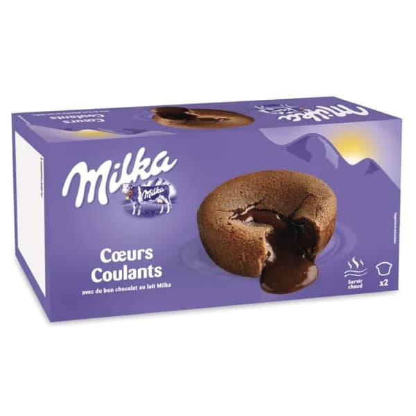 MILKA Coulant chocolate 2x90 g. - 0.18 kg - Imagen del producto en Findit