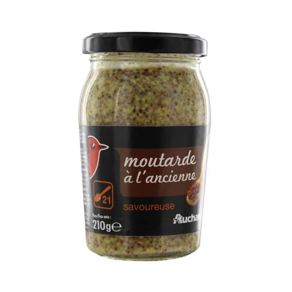 PRODUCTO ALCAMPO Mostaza de Dijon anciene frasco de 210 g. - 0.2 kg - Imagen del producto en Findit