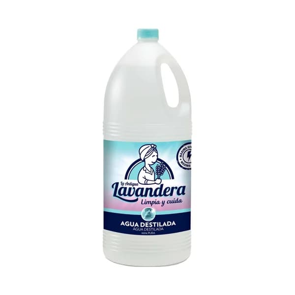 LA ANTIGUA LAVANDERA Agua destilada LA ANTIGUA LAVANDERA 5 l. - 5 l - Imagen del producto en Findit