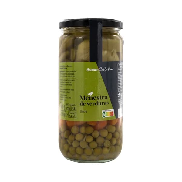 PRODUCTO ALCAMPO Collection Menestra de verduras extra frasco de 400 g. - 0.4 kg - Imagen del producto en Findit