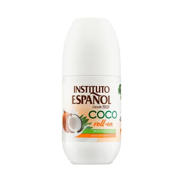 INSTITUTO ESPAÑOL Desodorante roll on para mujer con aroma a coco y protección anti-transpirante hasta 48 h 75 ml. - 0.08 l - Imagen del producto en Findit