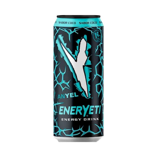 ENERYETI Bebida energética sabor coco Anyel lata de 50 cl. - 0.5 l - Imagen del producto en Findit