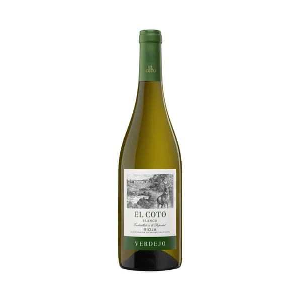 EL COTO  Vino blanco verdejo con D.O. Ca. Rioja EL COTO botella de 75 cl. - 1 ud - Imagen del producto en Findit
