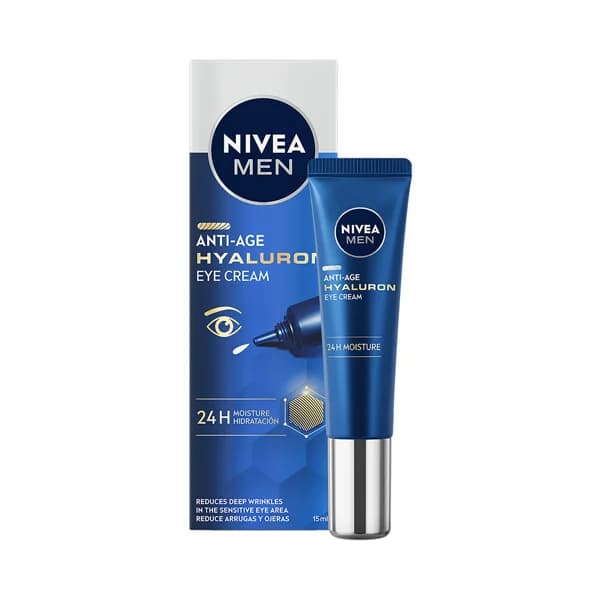 NIVEA Men anti-age hyaluron Contorno de ojos antiedad 15 ml. - 1 ud - Imagen del producto en Findit