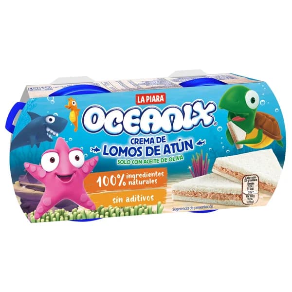 LA PIARA Crema de lomos de atún, solo con aceite de oliva LA PIARA 2 uds. x 75 g. - 0.15 kg - Imagen del producto en Findit
