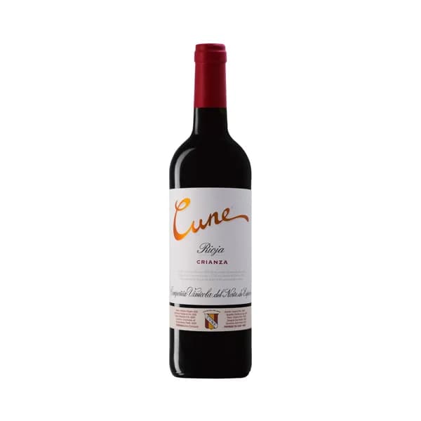 CUNE  Vino tinto crianza con D.O. Ca. Rioja botella de 75 cl. - 1 ud - Imagen del producto en Findit