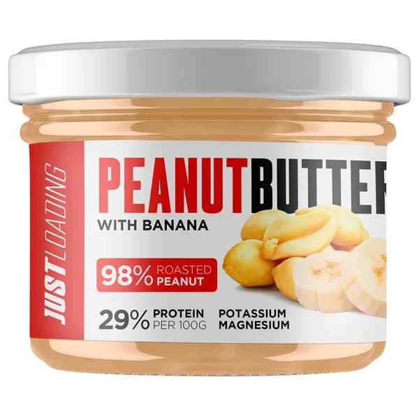JUSTLOADING Crema de cacahuete y plátano proteica 190 g. - 0.19 kg - Imagen del producto en Findit