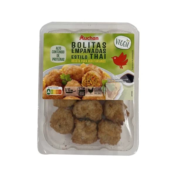 AUCHAN Bolitas empanadas al estilo Thai 200 gr. Producto Alcampo - 0.2 kg - Imagen del producto en Findit