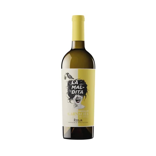 LA MALDITA Vino blanco semidulce con D.O.Ca. Rioja botella 75 cl. - 1 ud - Imagen del producto en Findit