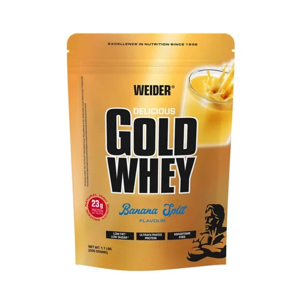 WEIDER Delicius gold whey, Proteínas sabor a banana split 500 g. - 0.5 kg - Imagen del producto en Findit