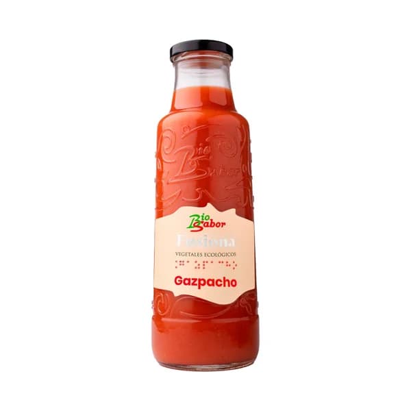 BIOSABOR Fusiona Gazpahco elaborado con vegetales ecológicos 750 ml. - 0.75 l - Imagen del producto en Findit