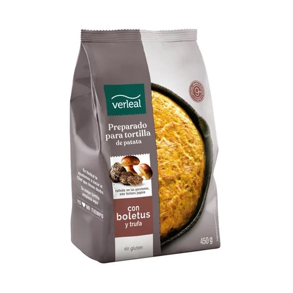 VERLEAL Preparado  para tortilla de patata con boletus y trufa 450 g. - 0.45 kg - Imagen del producto en Findit