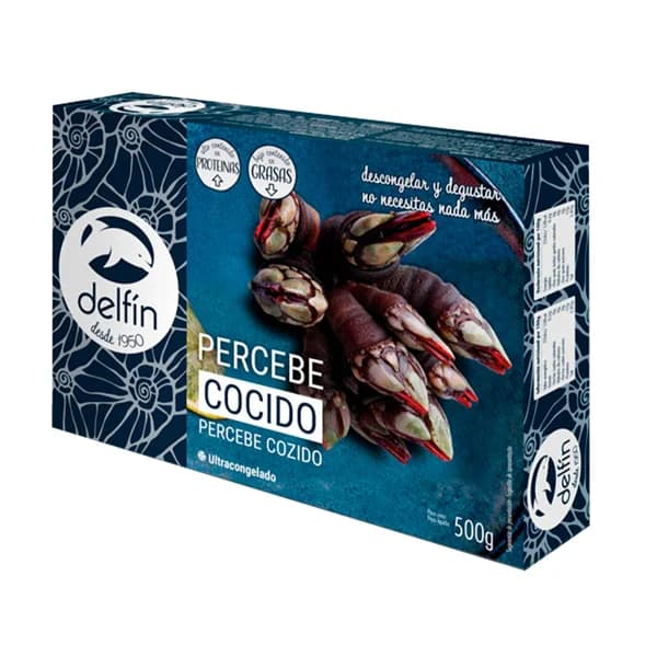 DELFÍN Percebe cocido ultracongelado DELFÍN 500 g. - 0.5 kg - Imagen del producto en Findit