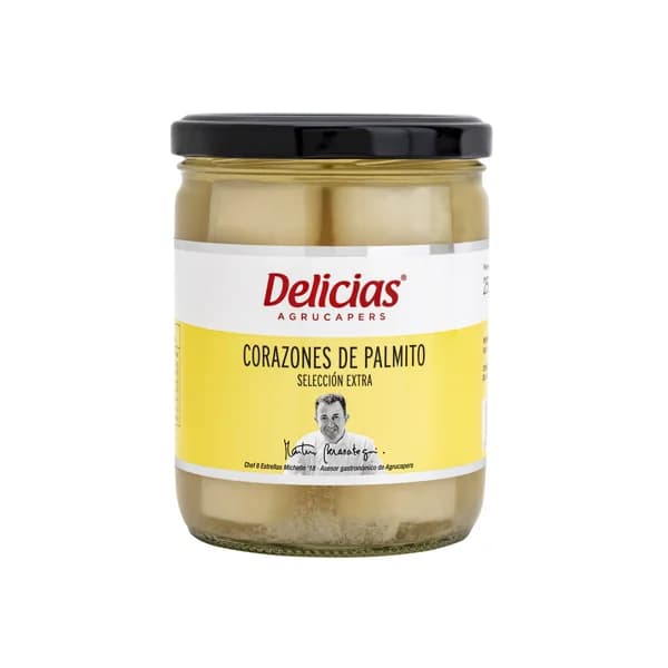 DELICIAS Corazones de palmito 250 g. - 0.25 kg - Imagen del producto en Findit