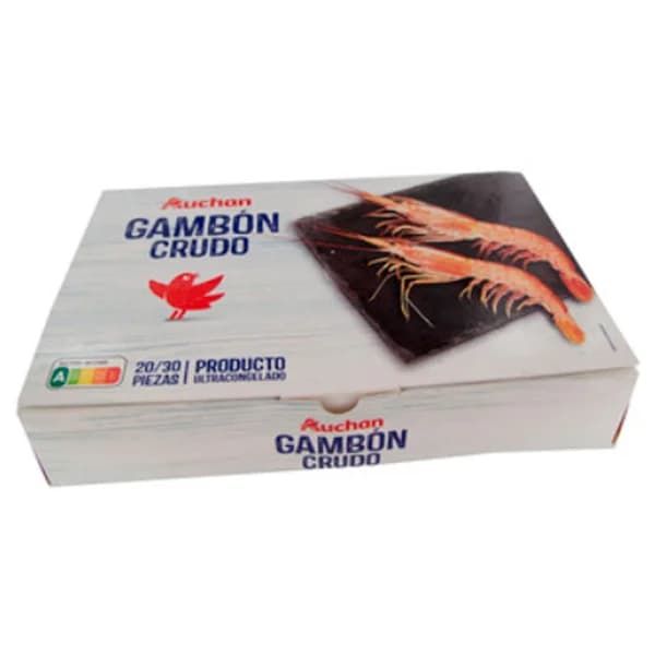 AUCHAN Gambón crudo 20/30 ultracongelado 1000 g Producto Alcampo. - 1 kg - Imagen del producto en Findit