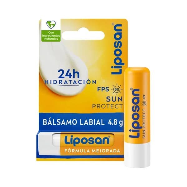 LIPOSAN Protector labial con FPS 50 (muy alto) 4,8 g. - 1 ud - Imagen del producto en Findit