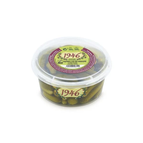 1946 Pepinillos pequeños en vinagre 1946 200 g. - 0.2 kg - Imagen del producto en Findit