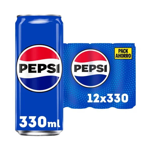 PEPSI Refresco de cola pack 12 latas de 33 cl. - 3.96 l - Imagen del producto en Findit