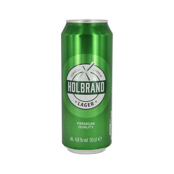 HOLBRAND Cerveza clásica lata de 50 cl. - 0.5 l - Imagen del producto en Findit