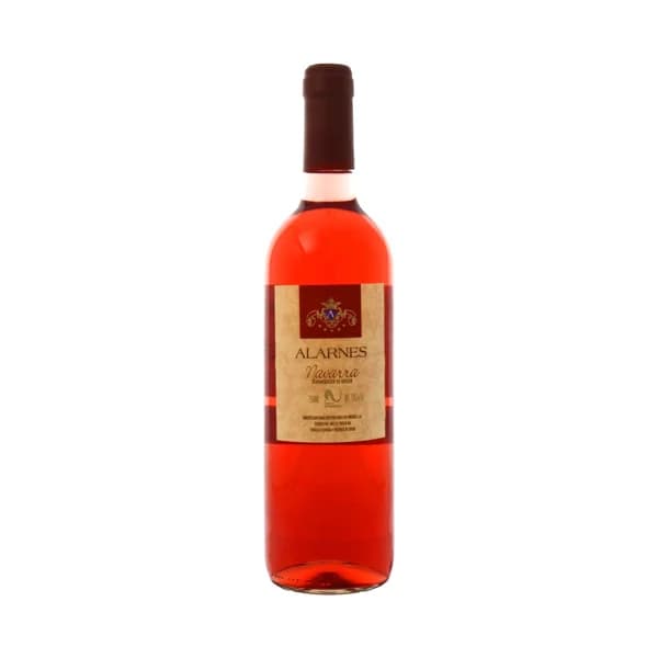 ALARNES Vino  rosado con D.O. Navarra botella 75 cl. - 1 ud - Imagen del producto en Findit