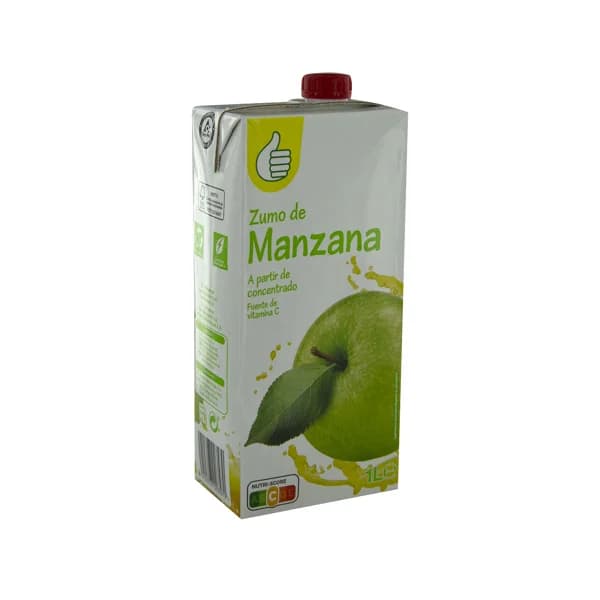 PRODUCTO ECONÓMICO ALCAMPO Zumo de manzana PRODUCTO ECONÓMICO ALCAMPO 1 l. - 1 l - Imagen del producto en Findit