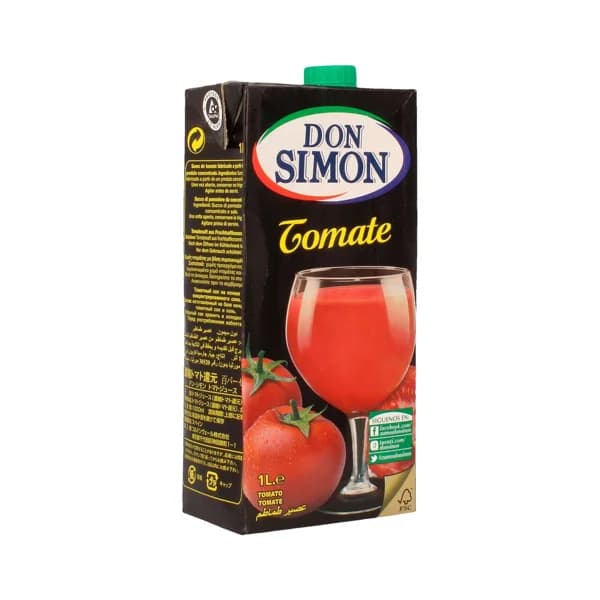 DON SIMON Zumo de tomate brick de 1 l. - 1 l - Imagen del producto en Findit