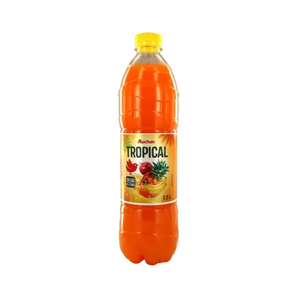 PRODUCTO ALCAMPO Refresco sabor tropical sin gas botella de 1,5 l. - 1.5 l - Imagen del producto en Findit