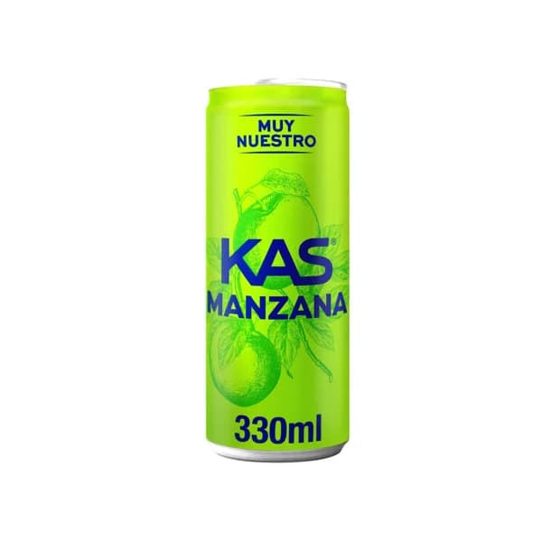 KAS Refresco de manzana lata de 33 cl. - 0.33 l - Imagen del producto en Findit