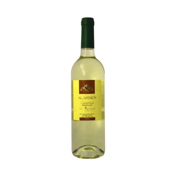 ALARNES  Vino blanco con D.O. Navarra ALARNES botella de 75 cl. - 1 ud - Imagen del producto en Findit